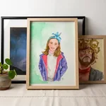 Miniatura del artículo: precios de una acuarela personalizada
